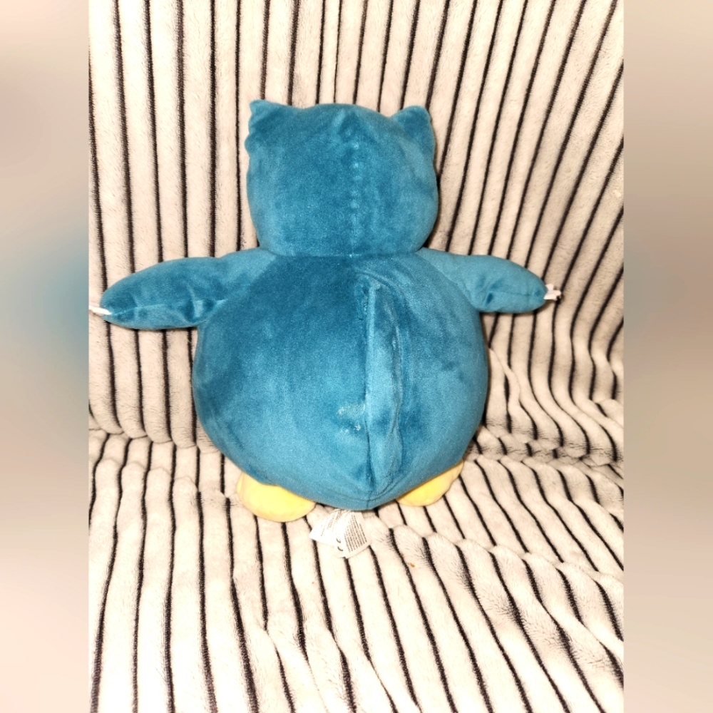Pokémon Snooze Action Snorlax Stuffed Toy Plush Stuffed Animals With Sound - Picture 3 of 6